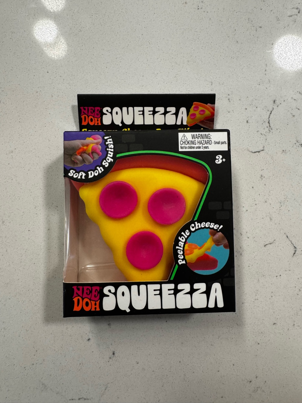 Needoh Squeezza Pizza  Orange crust